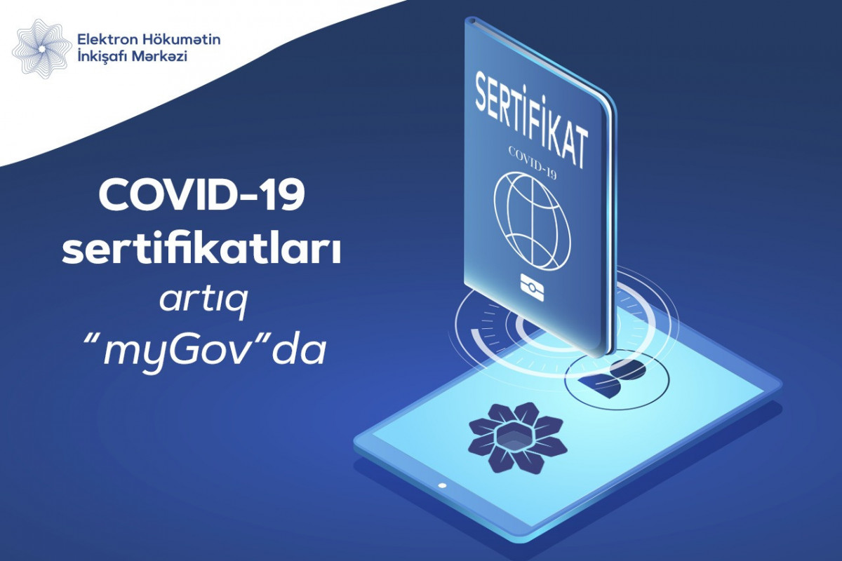 COVID-19 immunitet və vaksin sertifikatını almaq “ASAN”laşdı
