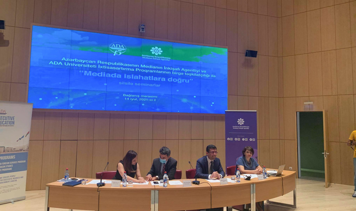 “Mediada islahatlara doğru” silsilə seminarlar başa çatdı