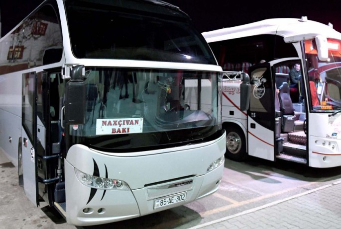 Naxçıvan-Bakı-Naxçıvan avtobusları işə başlayır
