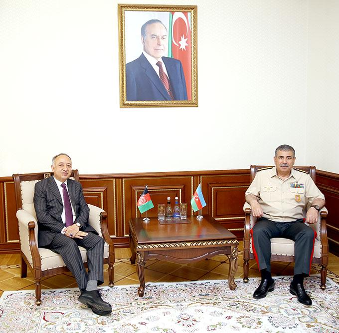 Zakir Həsənov Əfqanıstanın yeni səfiri ilə görüşüb