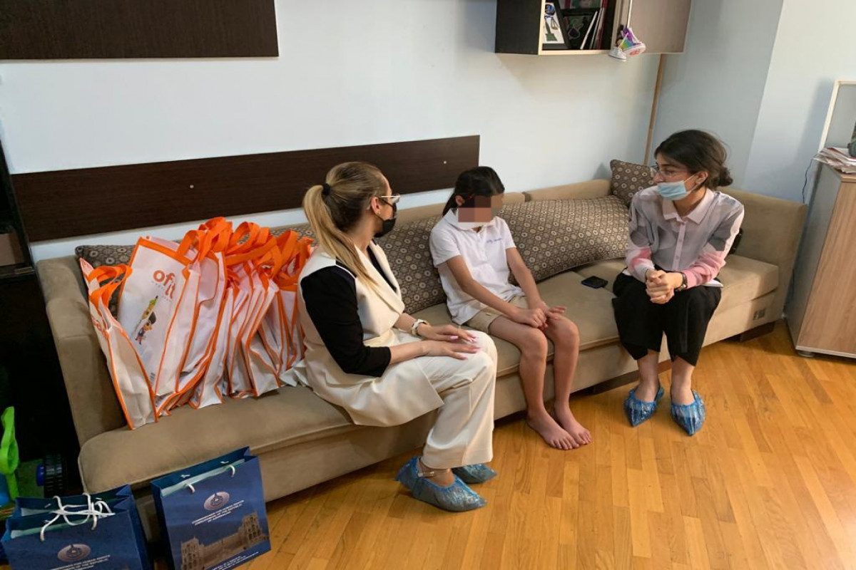 Ombudsman Aparatının əməkdaşları uşaq sığınacağına baş çəkdi