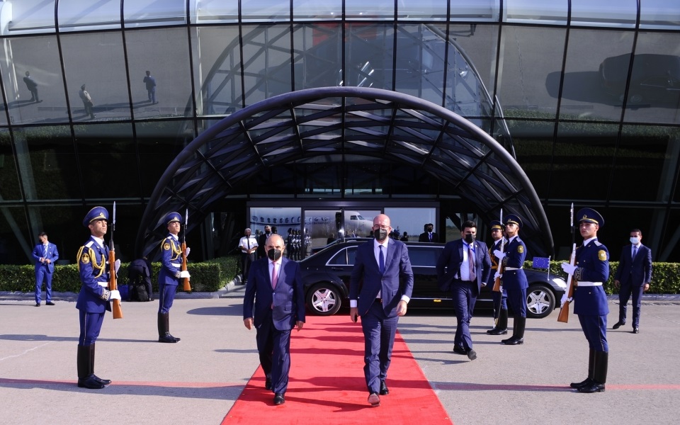 Şarl Mişelin Azərbaycana səfəri başa çatdı