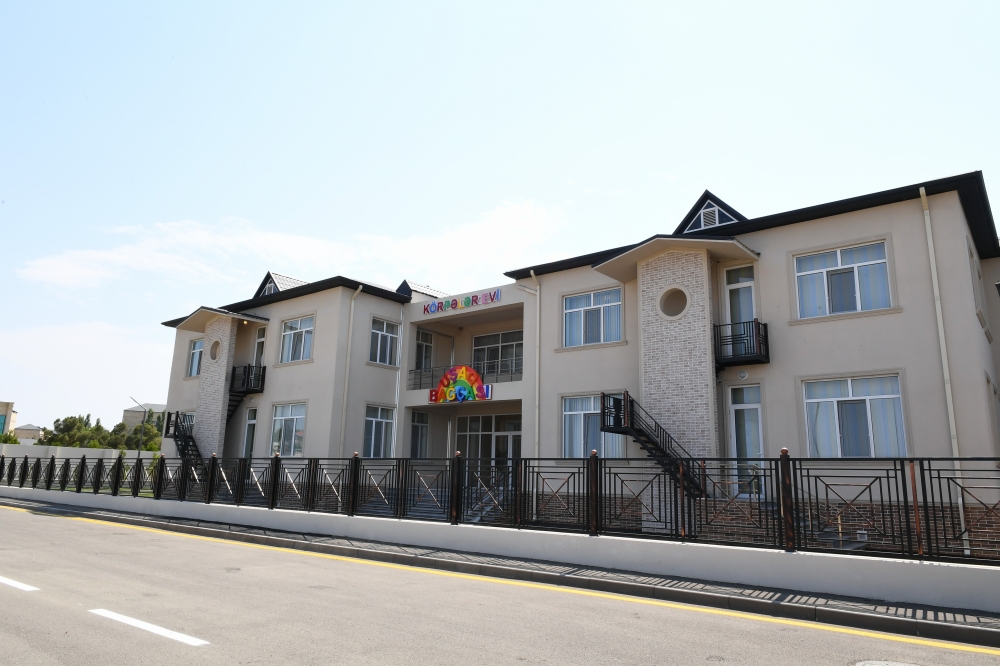 Naftalanda körpələr evi-uşaq bağçası istifadəyə verildi - FOTO