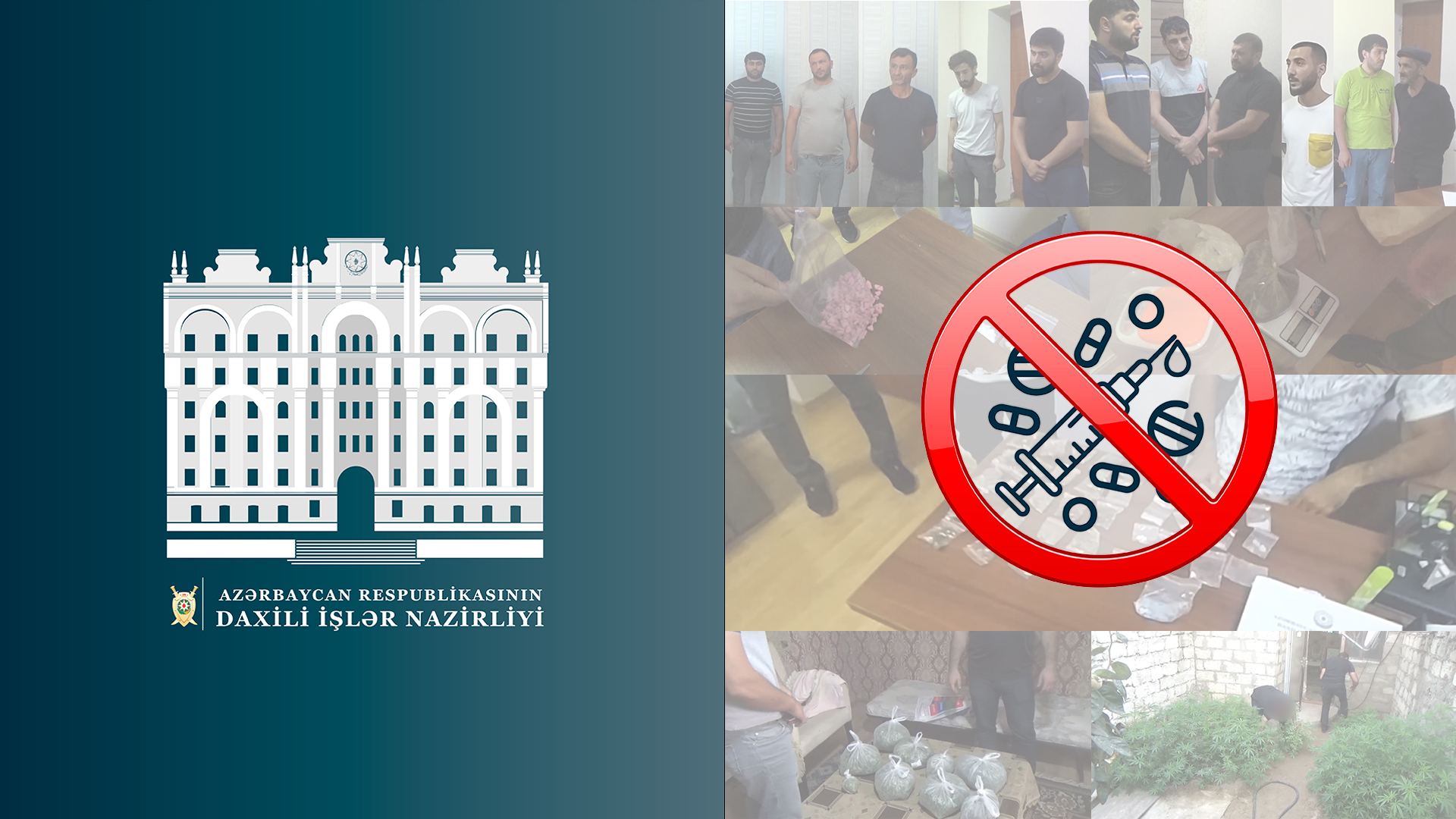 Polis narkotacirlərə qarşı əməliyyat keçirdi - FOTOLAR
