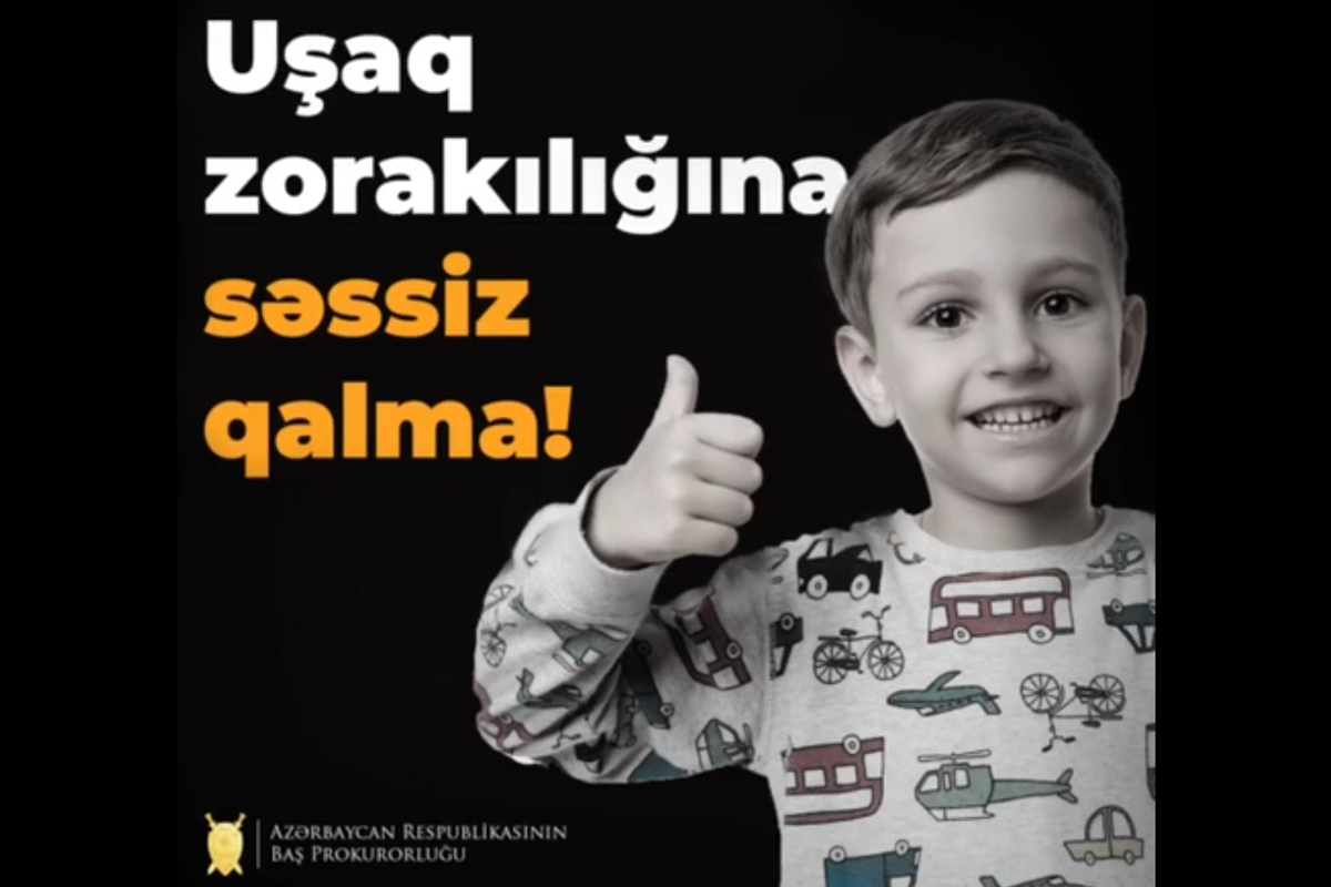 Prokurorluqdan uşaq zorakılığı ilə bağlı müraciət - VİDEO