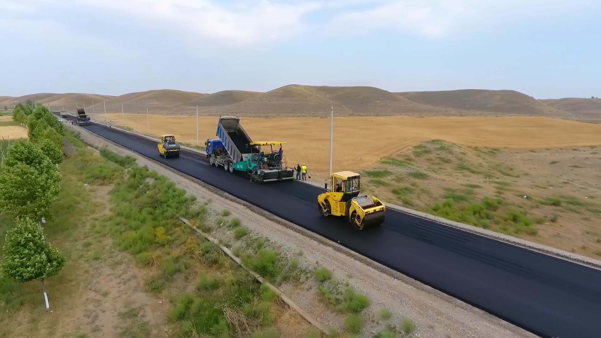 “Zəfər yolu”nun asfaltlanması bu tarixdə bitəcək