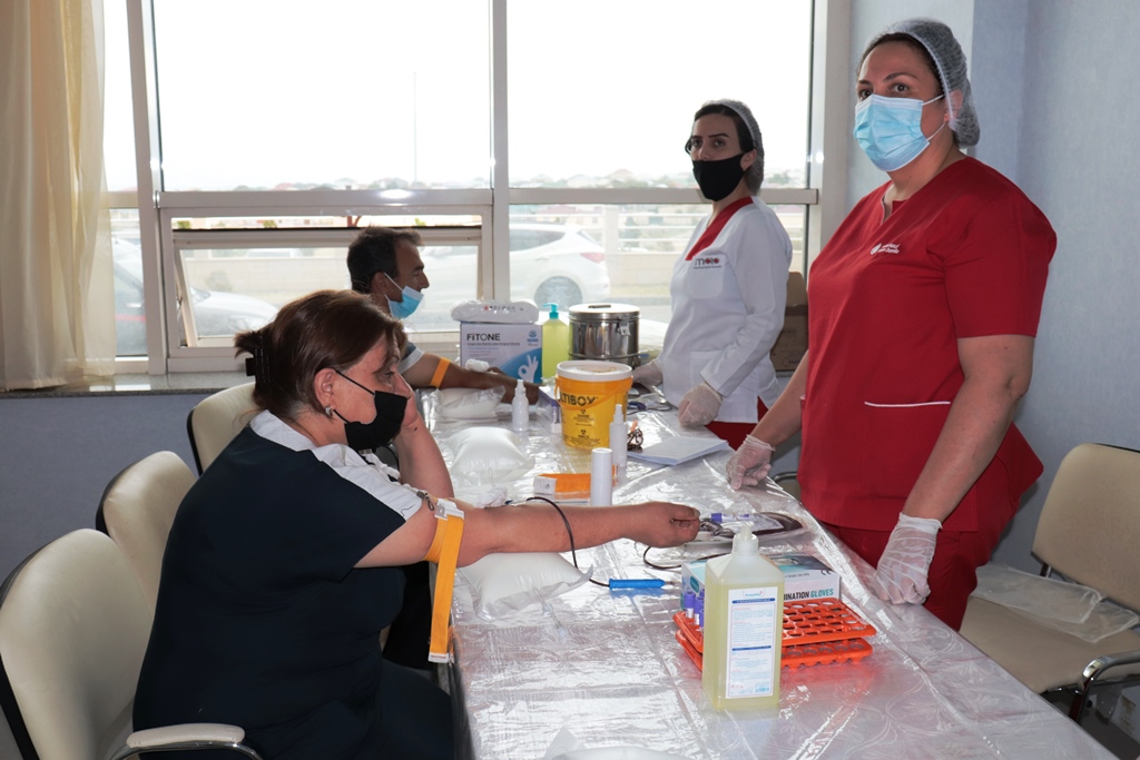 Naftalanda qanvermə aksiyası keçirilib  