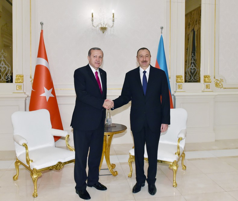 Ərdoğan İlham Əliyevə təşəkkür etdi  