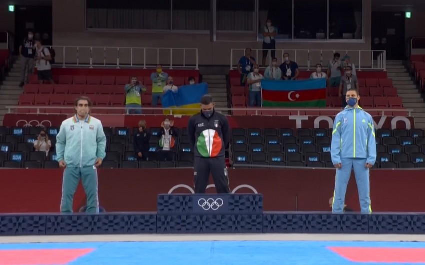 Rafael Ağayev gümüş medal aldı - FOTO