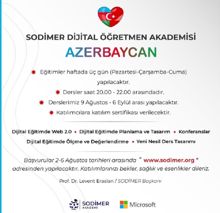 SODİMER Akademiyası artıq Azərbaycanda