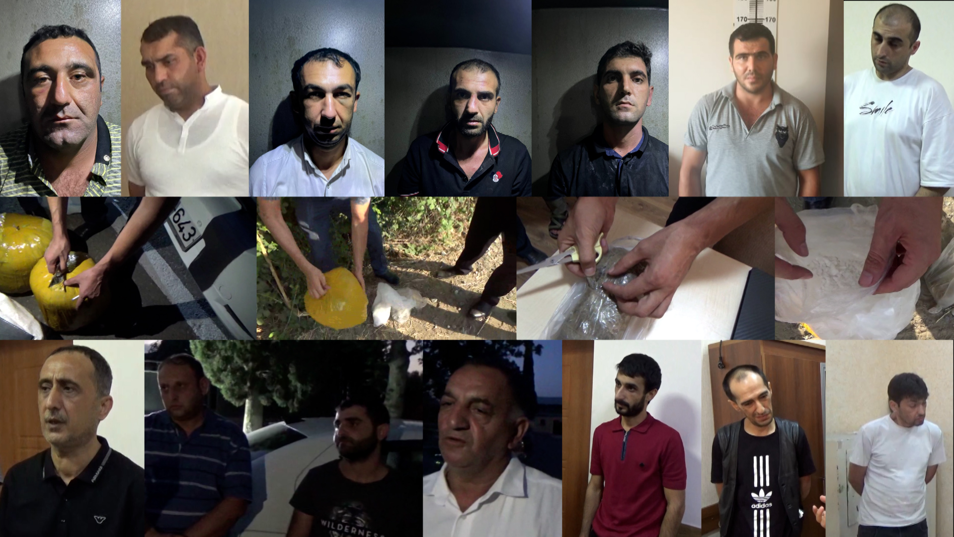 Narkotik satan daha 14 nəfər tutuldu - VİDEO