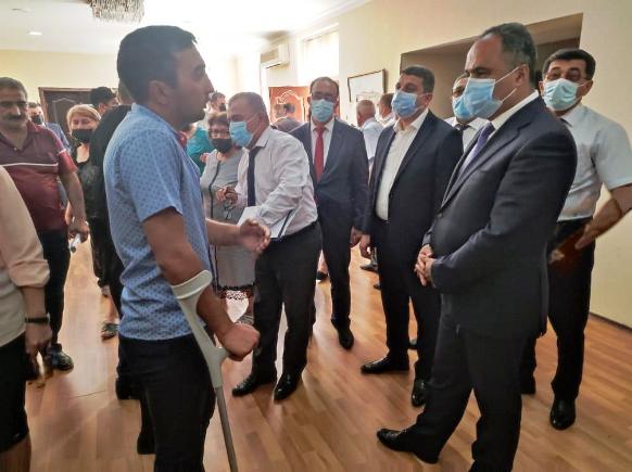 Goranboyda vətəndaşların müraciətlərinə həssaslıqla yanaşılır