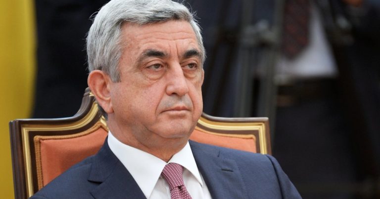 Sarkisyan Qarabağa gəldi