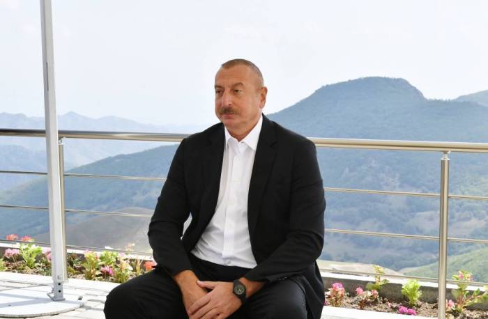 Prezident: “Zəngəzur dəhlizi Avrasiyanın yeni nəqliyyat layihəsinə çevrilə bilər”