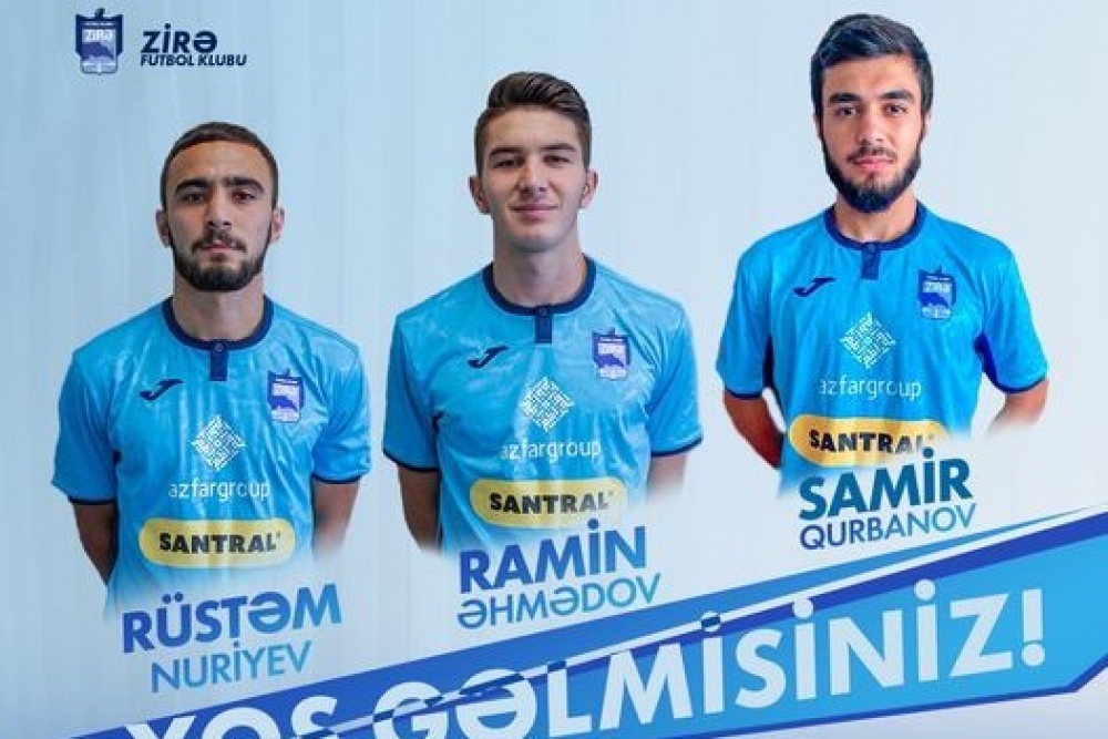 “Zirə” üç gənc futbolçunu heyətinə qatdı