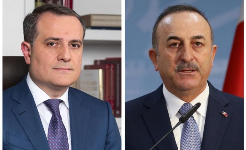 Ceyhun Bayramov Çavuşoğlu ilə Əfqanıstanı müzakirə etdi
