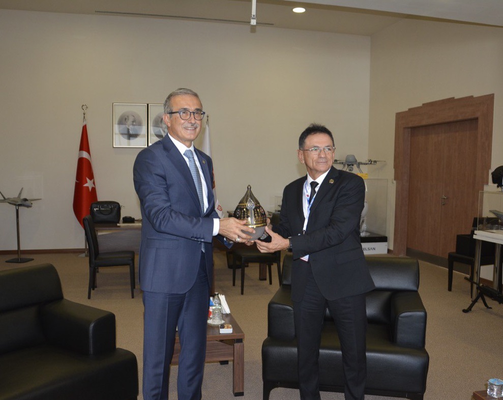 Mədət Quliyev türkiyəli həmkarı ilə görüşdü