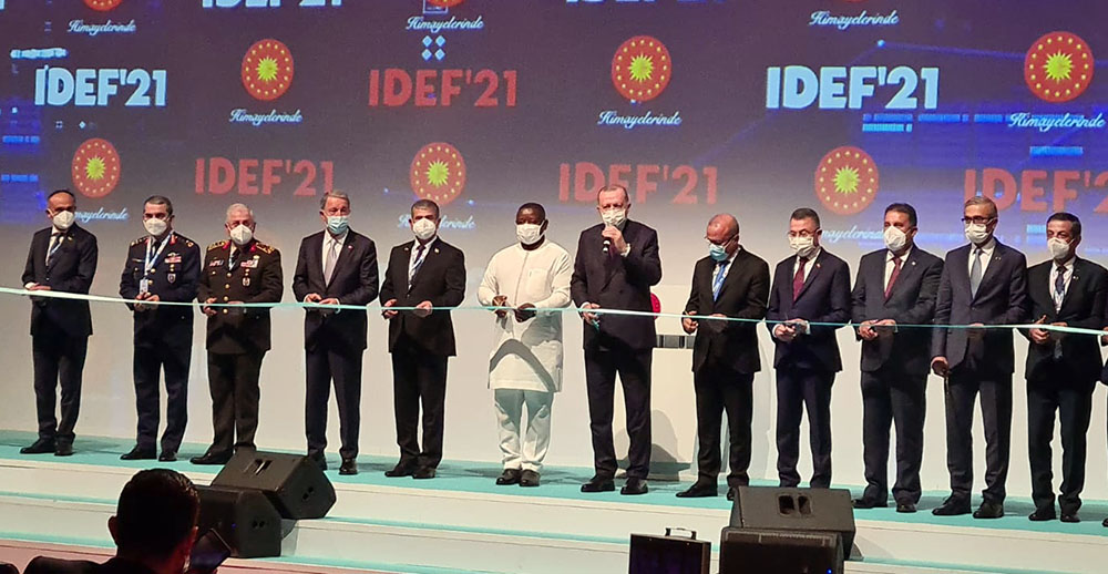 Zakir Həsənov “IDEF-2021” sərgisinin açılışında - FOTO