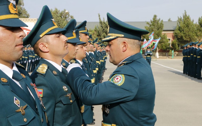 Prezidentin təltif etdiyi sərhədçilərə orden və medallar verildi - FOTOLAR