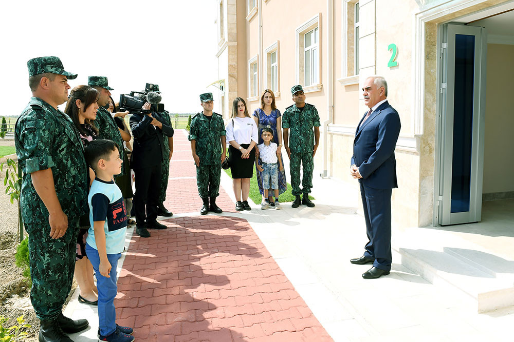 Naxçıvanda yeni sərhəd zastavası açıldı - FOTO