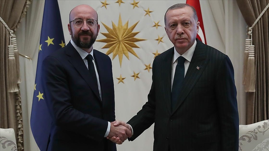 Ərdoğan Şarl Mişellə Əfqanıstandan danışdı