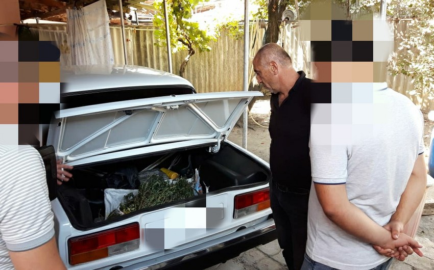 Keçmiş məhkumdan 4 kiloqram marixuana götürüldü