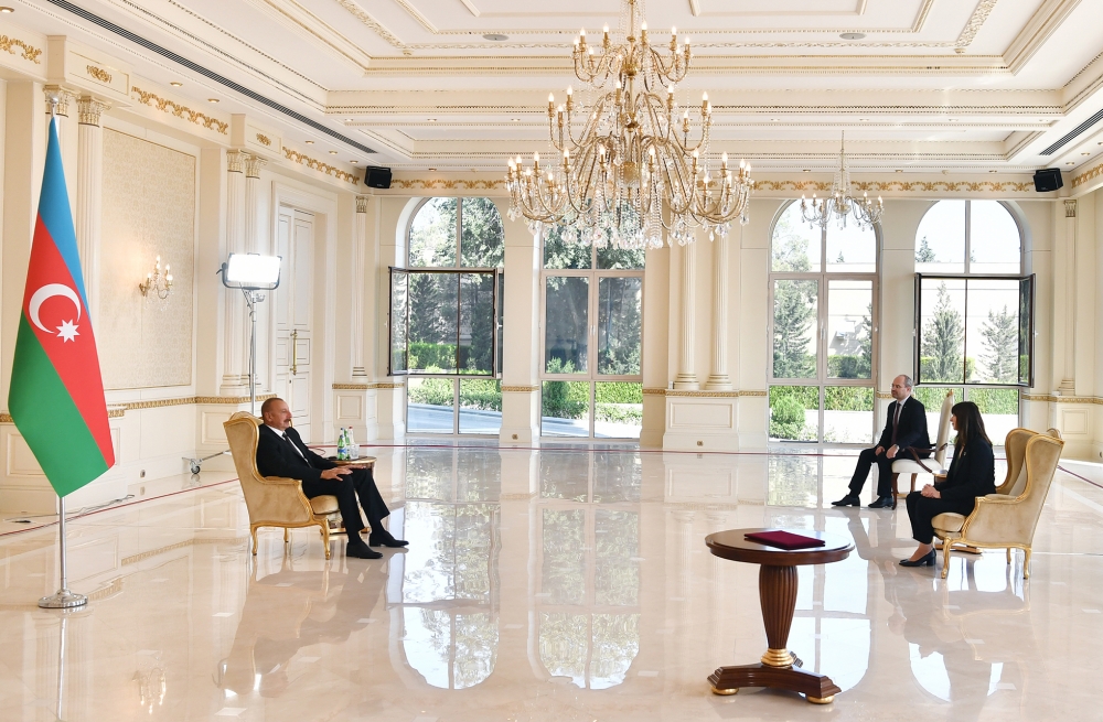Prezident Vladanka Andreyevanı qəbul etdi - YENİLƏNİB