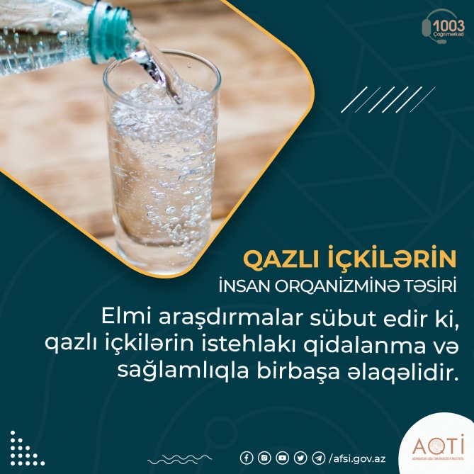 Qazlı içkilərin insan orqanizminə təsiri  