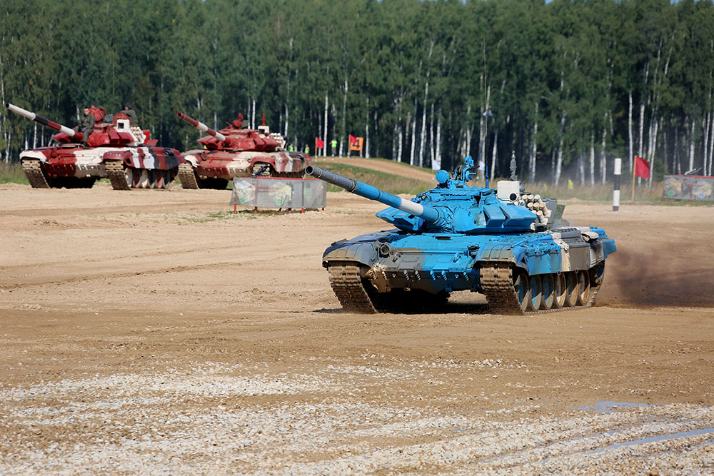  Tankçılarımız Moskvada ilk yarışa başladı - FOTOLAR 