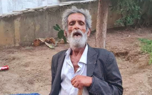 Fotosu yayılan kimsəsiz kişi poliklinikaya yerləşdirildi