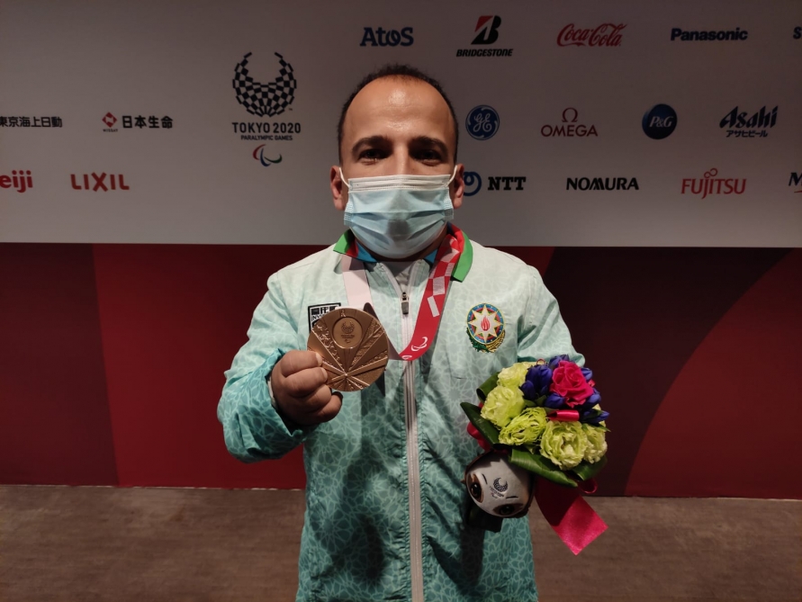 Azərbaycan Tokio Paralimpiya Oyunlarında ilk medalını qazandı