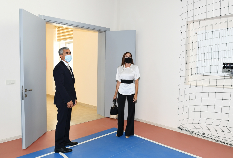 Mehriban Əliyeva açılışlara qatıldı - FOTO