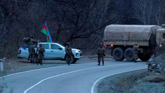 İrandan Gorus-Qafan yolunun bağlanmasına REAKSİYA
