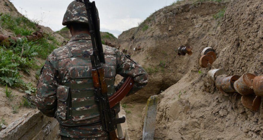 Naxçıvan istiqamətində düşmən hərbçisi VURULDU
