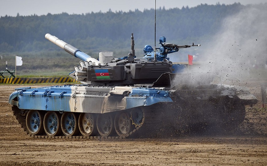 Tankçılarımız “Beynəlxalq Ordu Oyunları - 2021”də - FOTOLAR