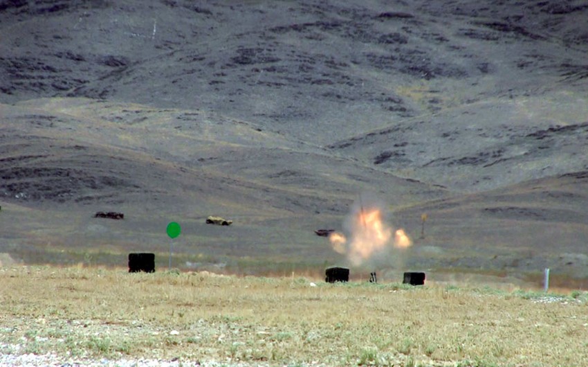 Azərbaycan artilleriyaçıları Qazaxıstanda 3-cü oldu - VİDEO  