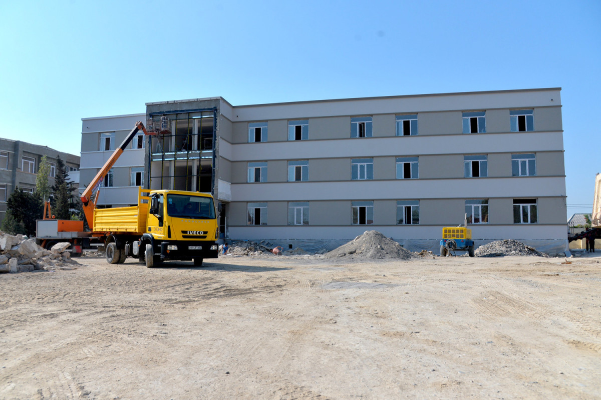 Bakıda 4 yeni məktəbin tikintisi başa çatdı