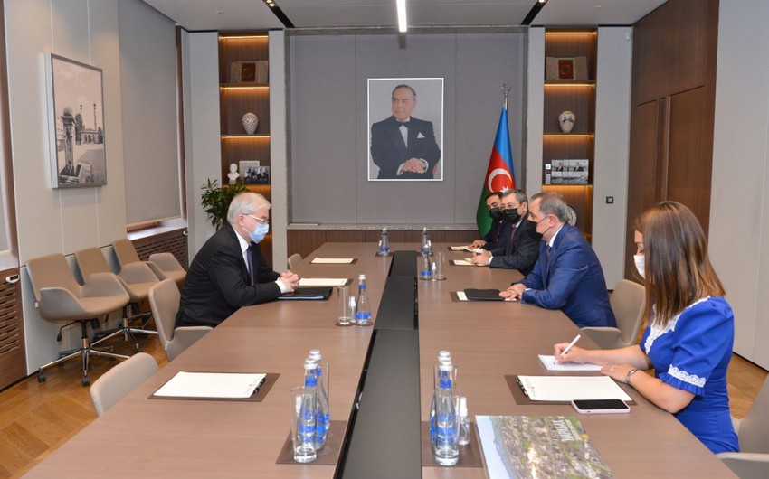 Ceyhun Bayramov rusiyalı yeni həmsədrlə görüşdü  