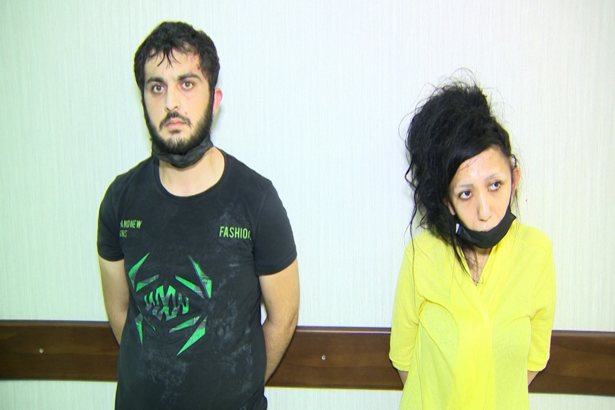 Narkotik satan qadın və tanışı saxlanıldı