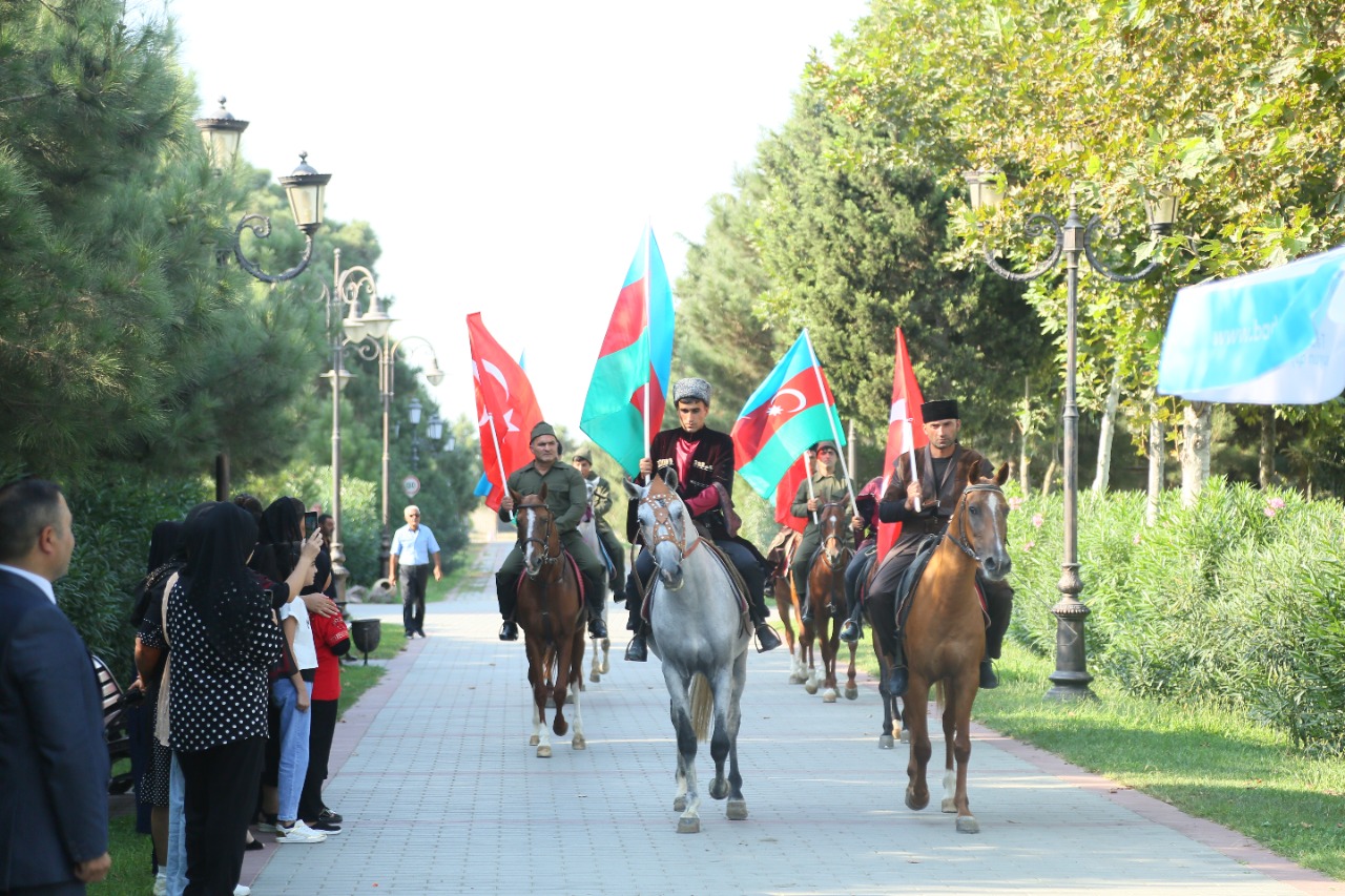 Bakıda Türkiyənin Zəfər bayramı qeyd edildi - FOTOLAR