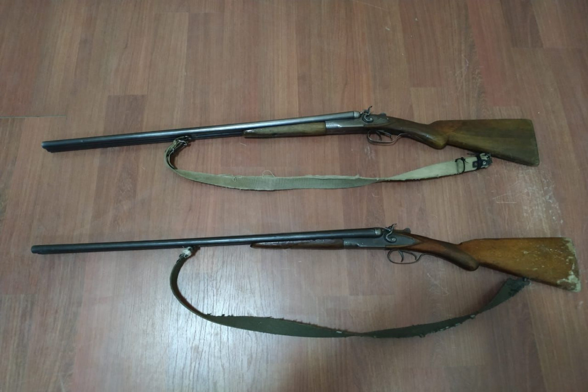 Abdullayev qardaşlarından silah-sursat götürüldü