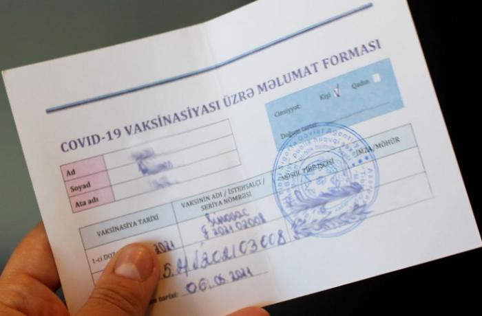 Saxta COVID pasportu satan tibb bacısına cinayət işi açıldı
