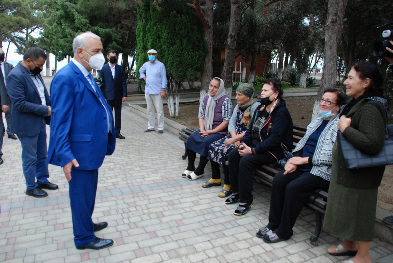 Səttar Möhbalıyev “Abşeron” və “Bilgəh” sanatoriyalarına baş çəkdi
