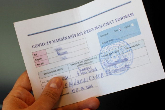 Saxta COVID pasportu verənlərə cinayət işi açıldı