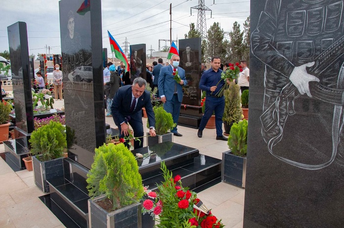 Şəhidin doğum günü qeyd olundu - FOTOLAR