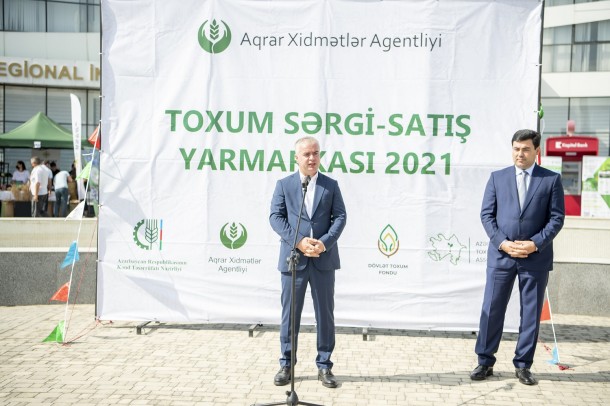 Toxum sərgi-satış yarmarkası öz işini uğurla yekunlaşdırdı - FOTOLAR