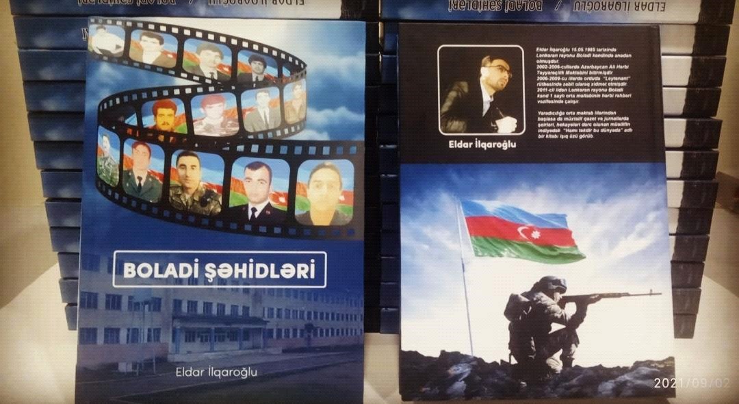 Gənc müəllimin şəhidlər haqqında kitabı çap olundu