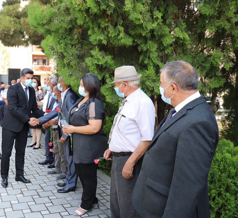 Naftalanda Vətən müharibəsi şəhidlərinin xatirəsi əbədiləşdirildi