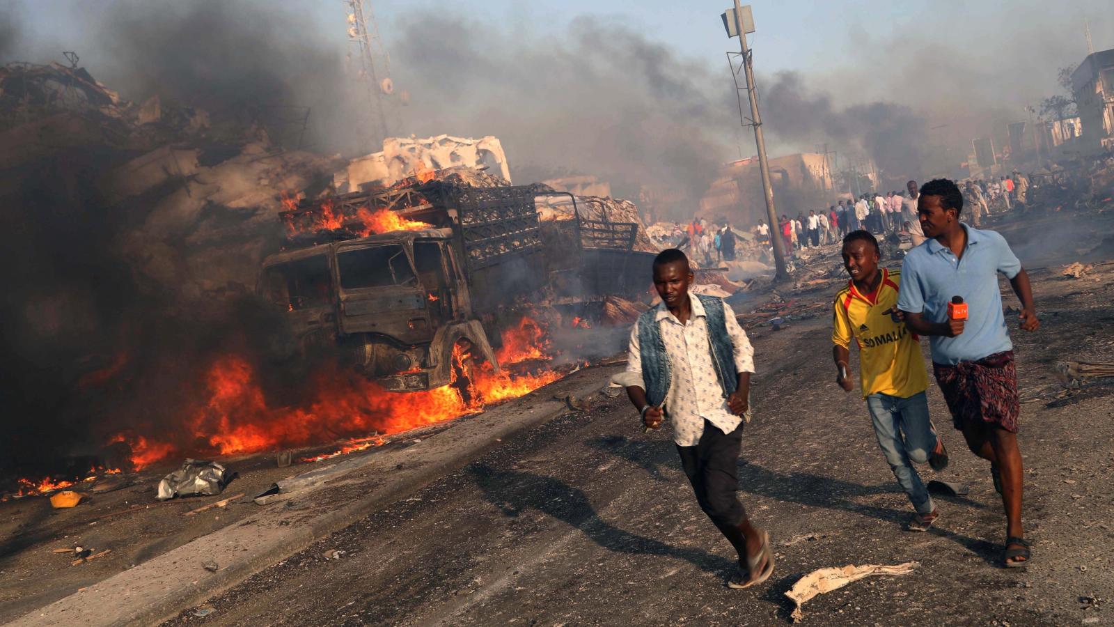 Somalidə güclü partlayış: 10 ölü