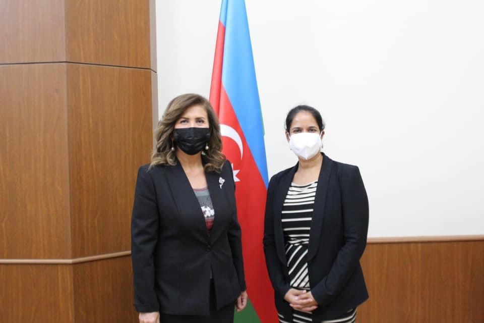 Bahar Muradova Dünya Bankının rəsmisi ilə görüşüb - FOTOLAR